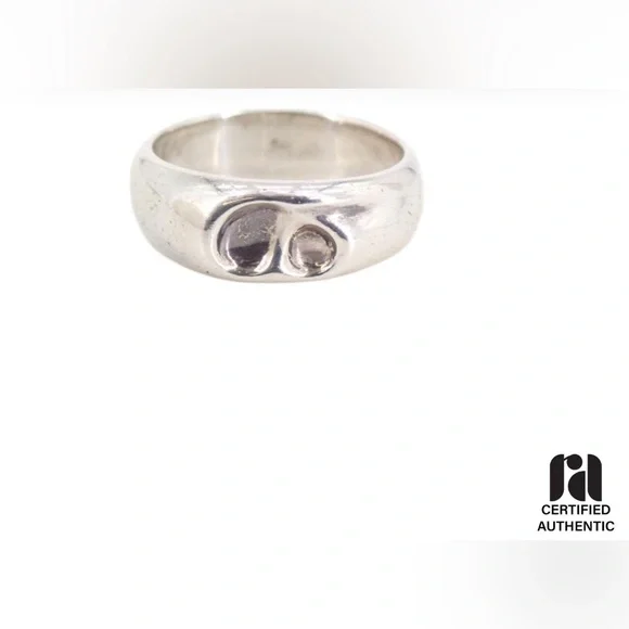 Tiffany & Co. Sterling Silver heart design ring - Picture 1 of 5